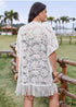 Boho Patchwork Sun Protection Lace Cardigan